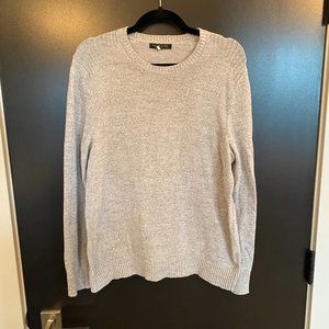 Banana Republic Men’s Crew Neck Pullover Sweater Light Grey Size Medium